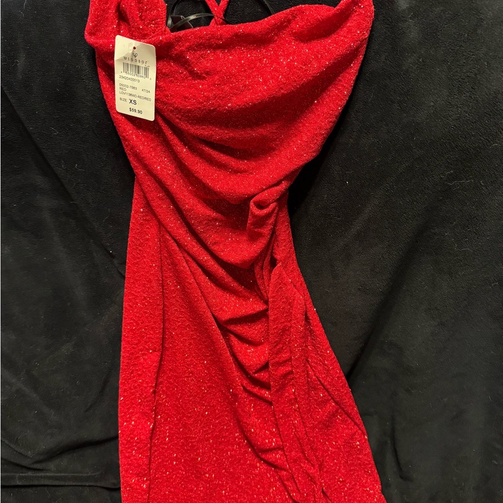 Windsor Sparkling Red Dress